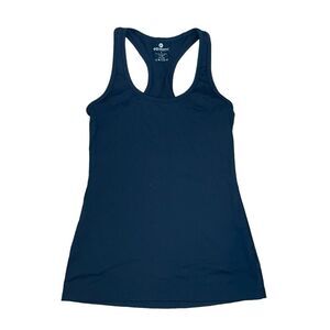 90 Degree By Reflex Power Flex Racerback Tank Top Black Sleeveless Athletic S